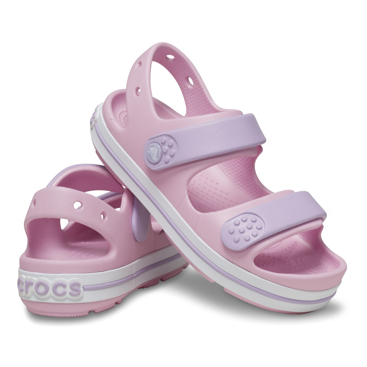 Sandale Crocs Toddler Crocband Cruiser Sandal Roz - Ballerina/Lavender - 4 | YEO