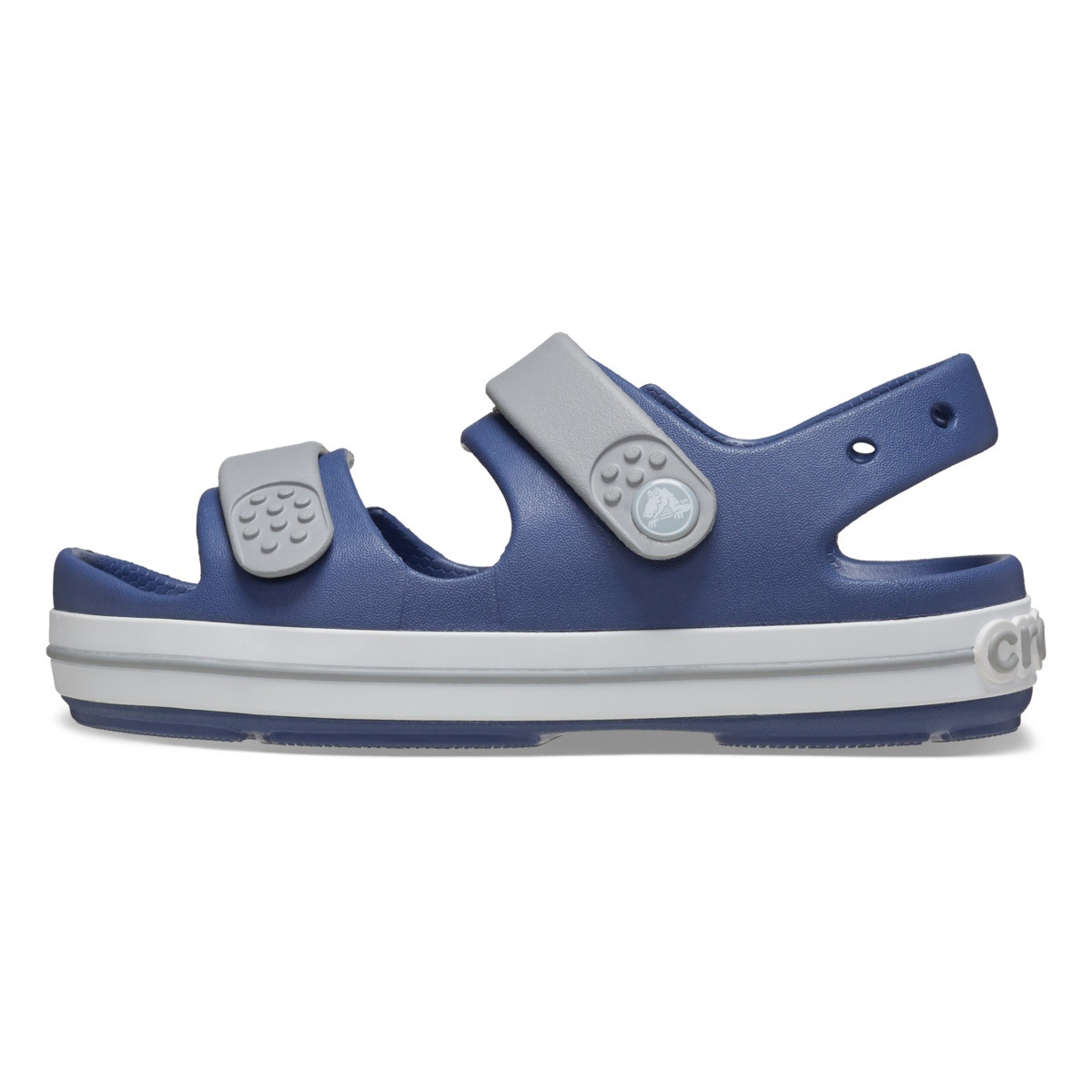 Sandale Crocs Toddler Crocband Cruiser Sandal Albastru - Bijou Blue/Light Grey - 1 | YEO