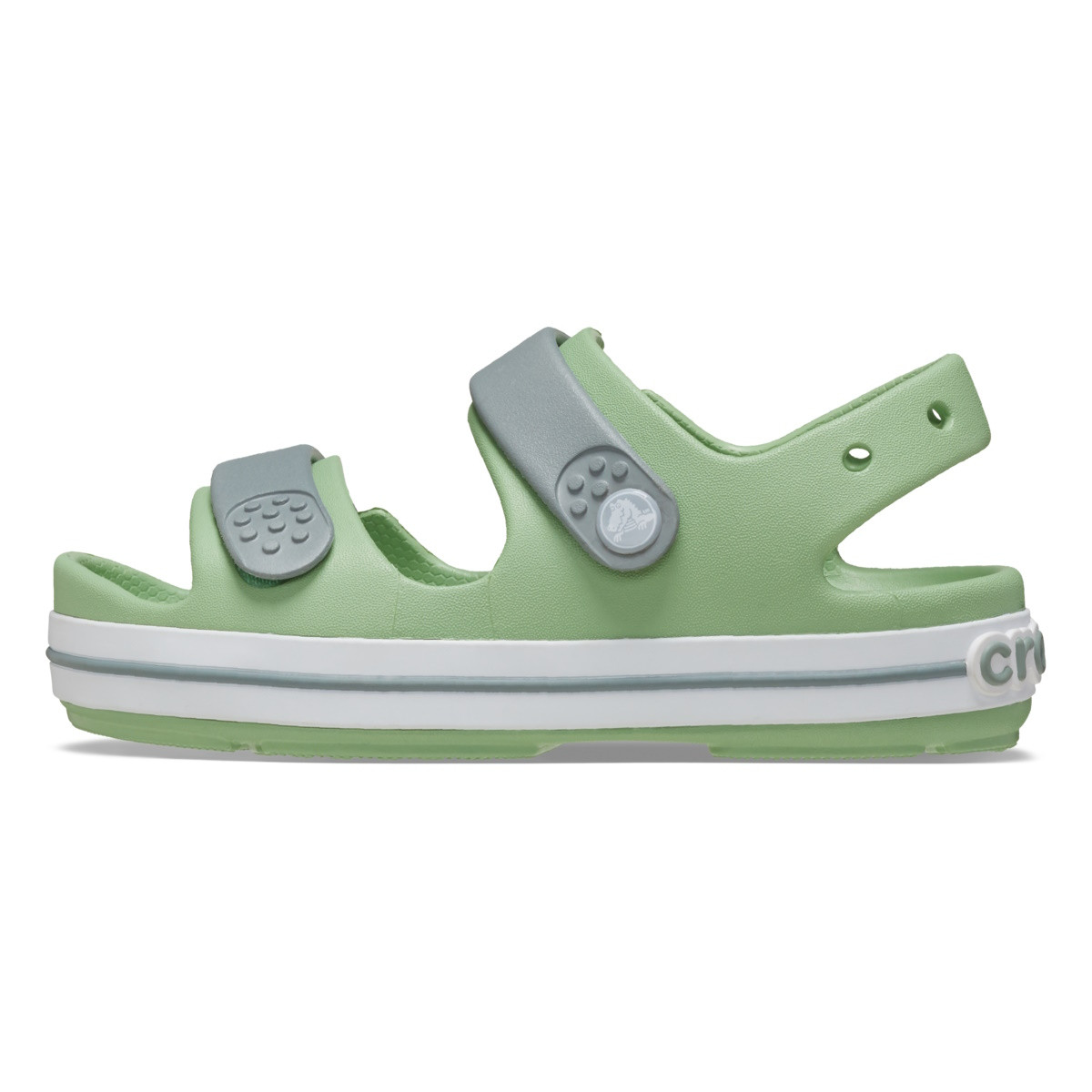 Sandale Crocs Toddler Crocband Cruiser Sandal Verde - Fair Green/Dusty Green - 2 | YEO