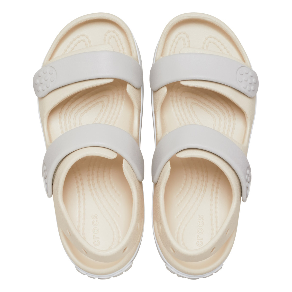 Sandale Crocs Toddler Crocband Cruiser Sandal Bej - Stucco/Atmosphere - 4 | YEO