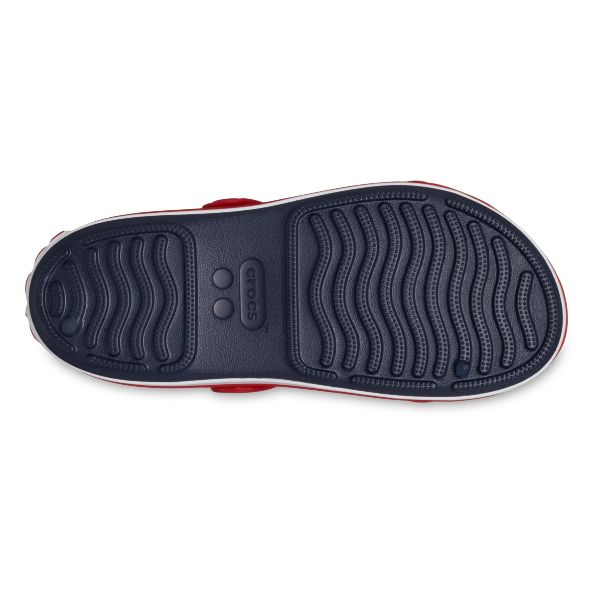 Sandale Crocs Crocband Cruiser Sandal Kids Albastru - Navy/Varsity Red