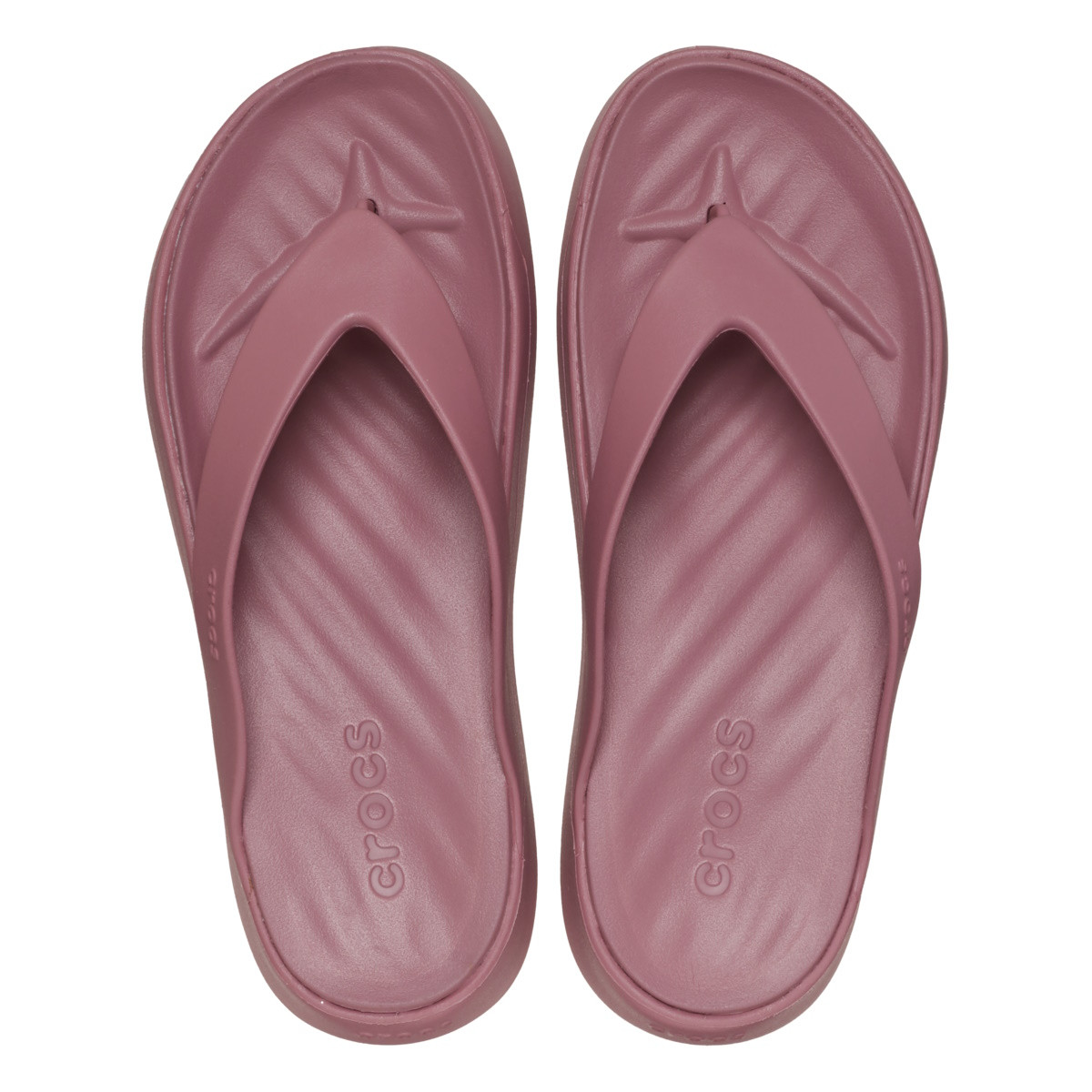 Slapi Crocs Getaway Flip Roz - Cassis - 4 | YEO