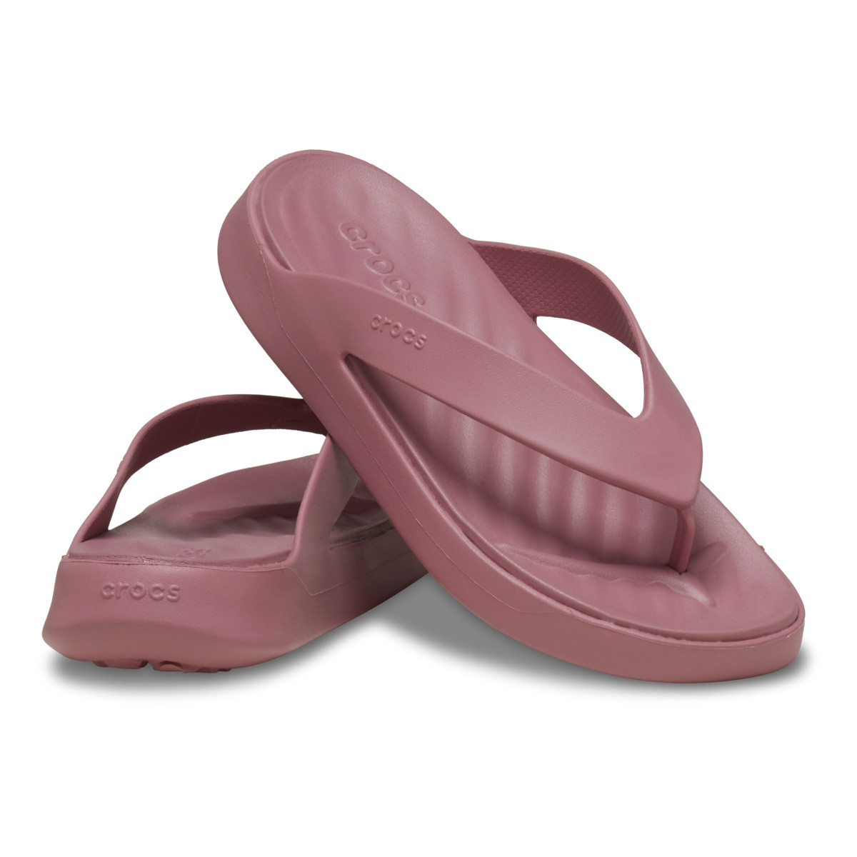 Slapi Crocs Getaway Flip Roz - Cassis - 3 | YEO