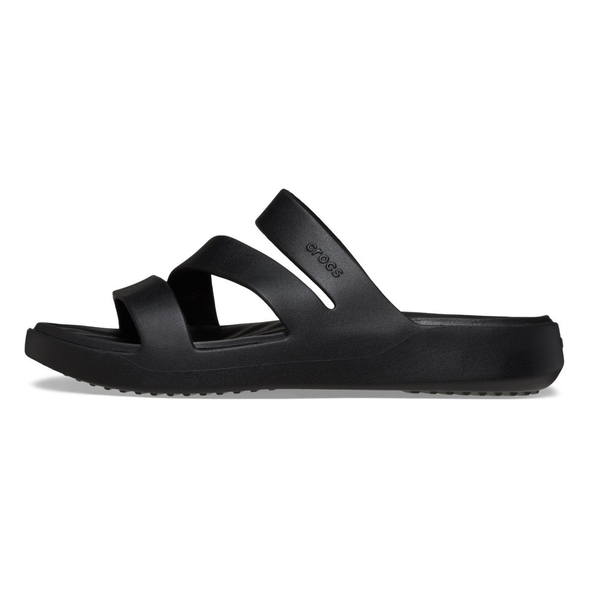 Papuci Crocs Getaway Strappy Negru - Black - 1 | YEO