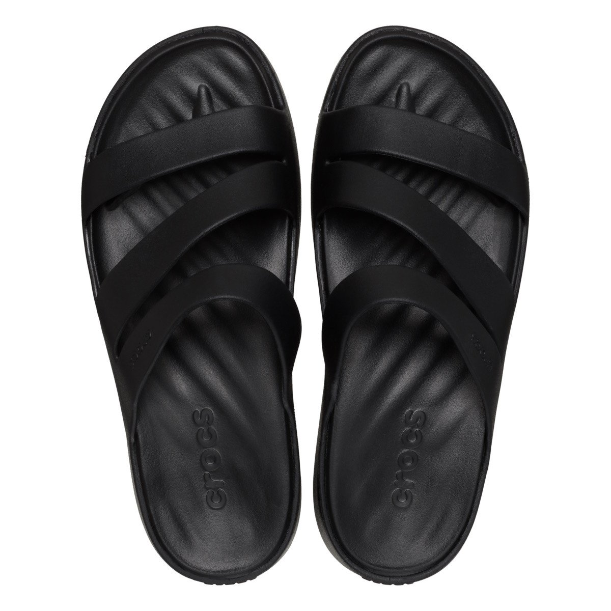 Papuci Crocs Getaway Strappy Negru - Black - 4 | YEO