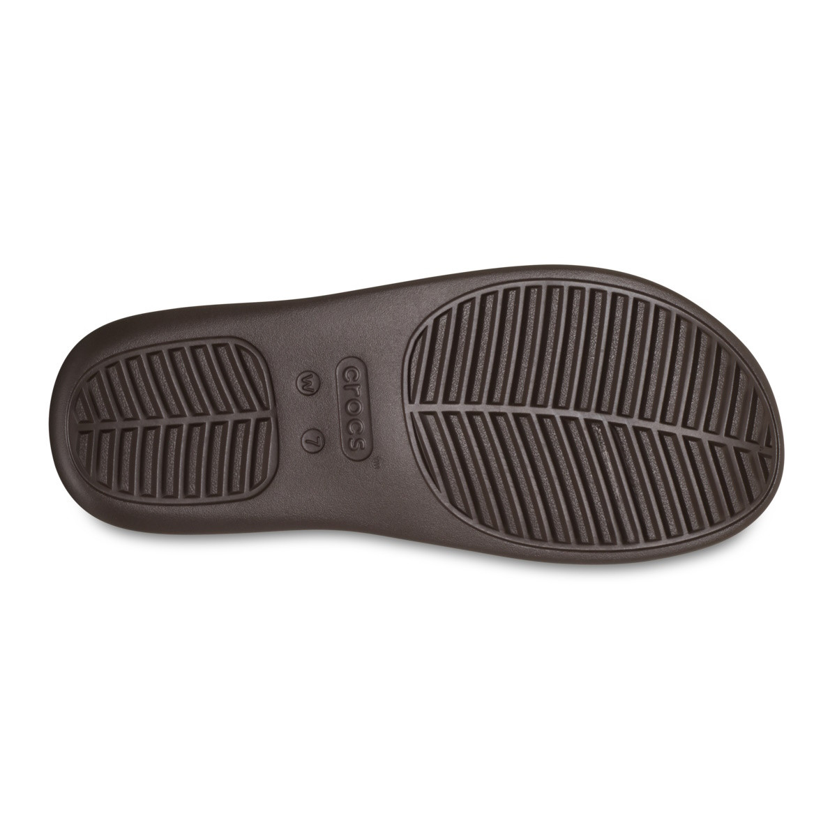 Papuci Crocs Getaway Strappy Maro - Espresso