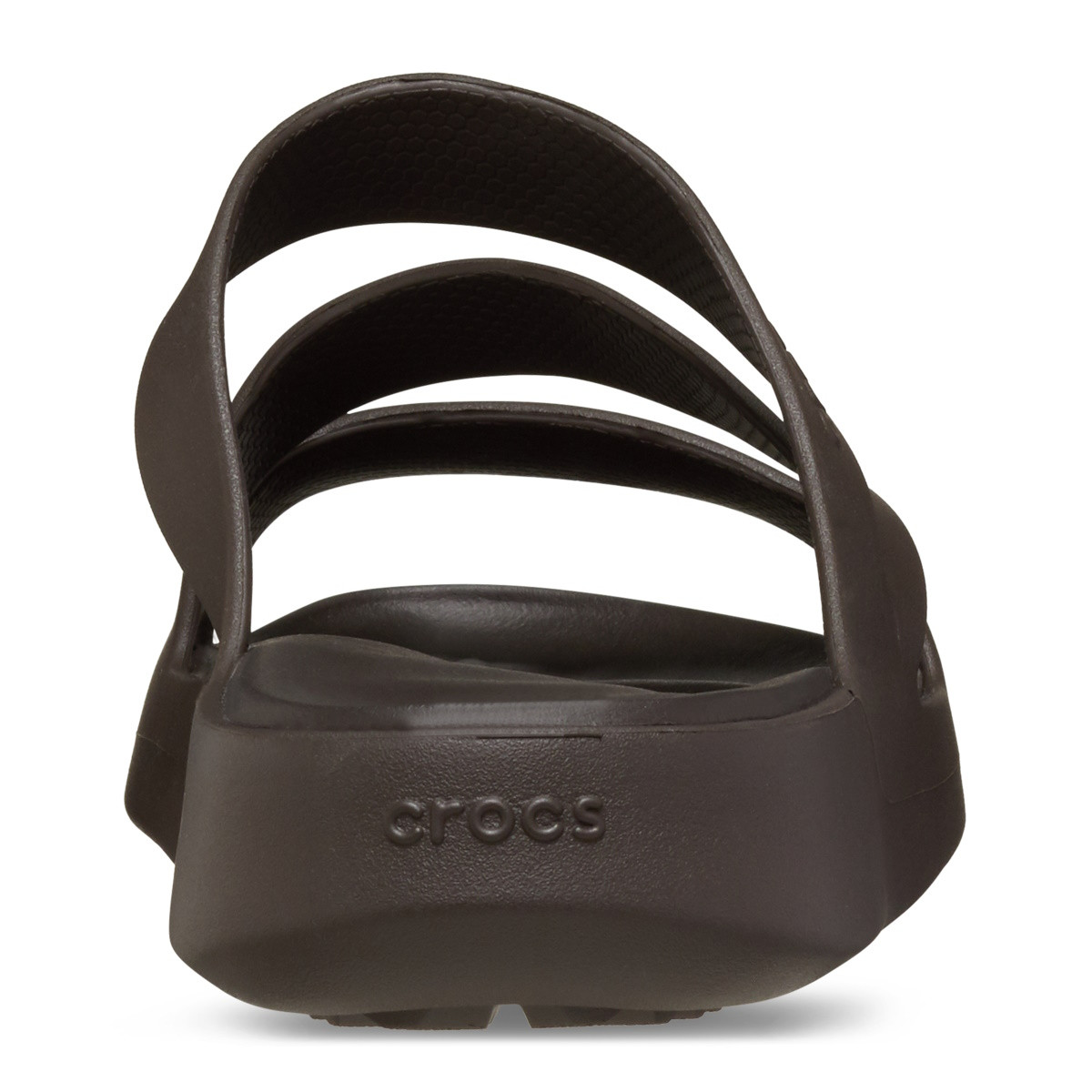 Papuci Crocs Getaway Strappy Maro - Espresso - 5 | YEO