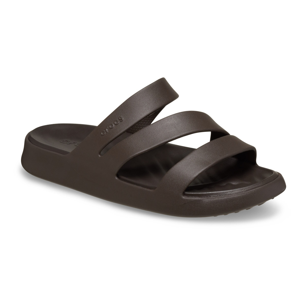 Papuci Crocs Getaway Strappy Maro - Espresso - 1 | YEO