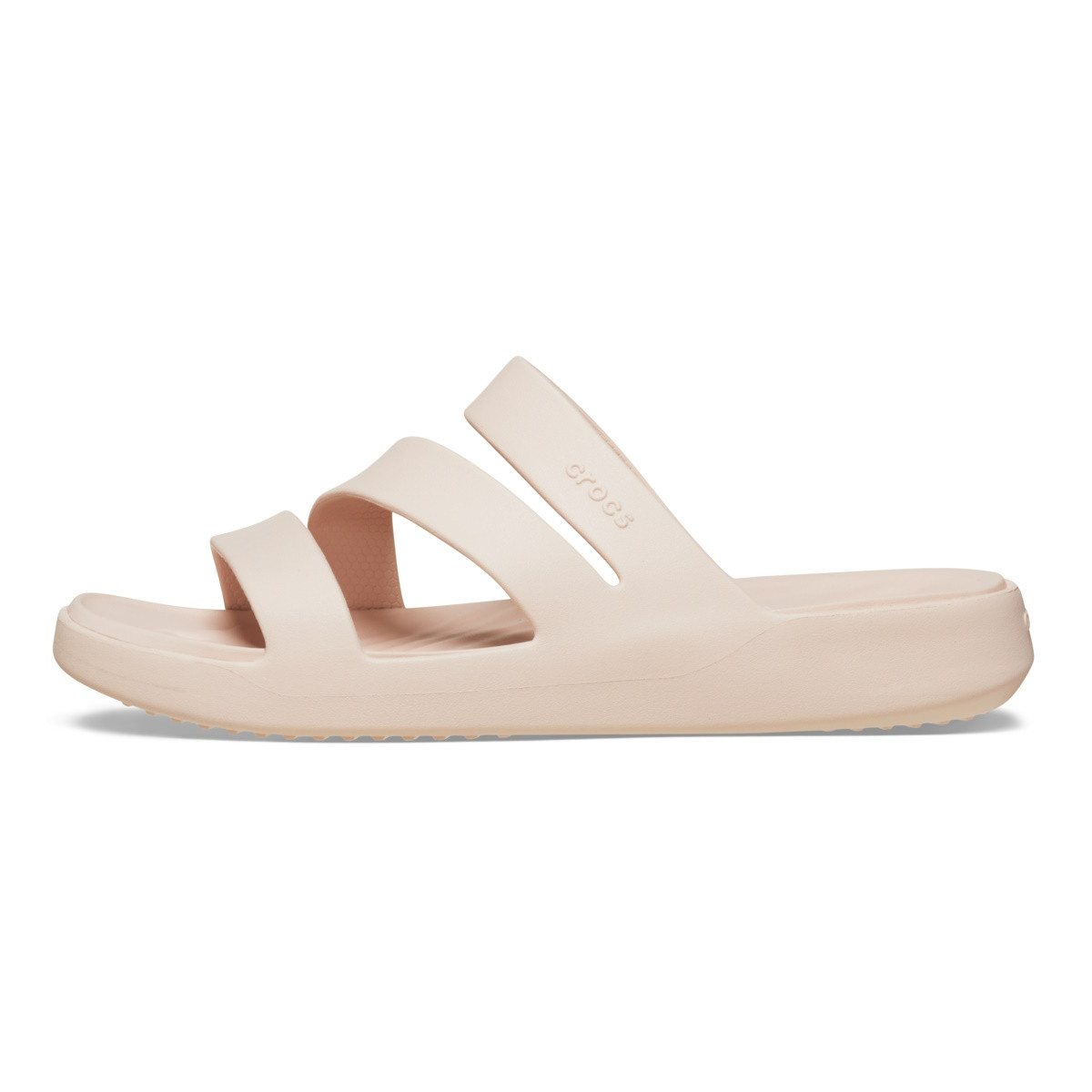 Papuci Crocs Getaway Strappy Roz - Quartz - 2 | YEO