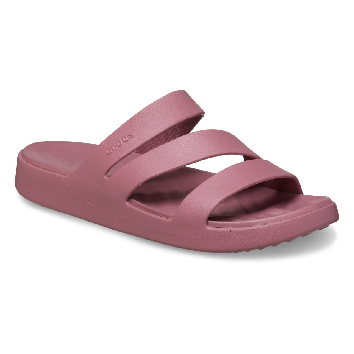 Papuci Crocs Getaway Strappy Roz - Cassis - 1 | YEO