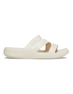 Papuci Crocs Getaway Strappy Bej - Stucco