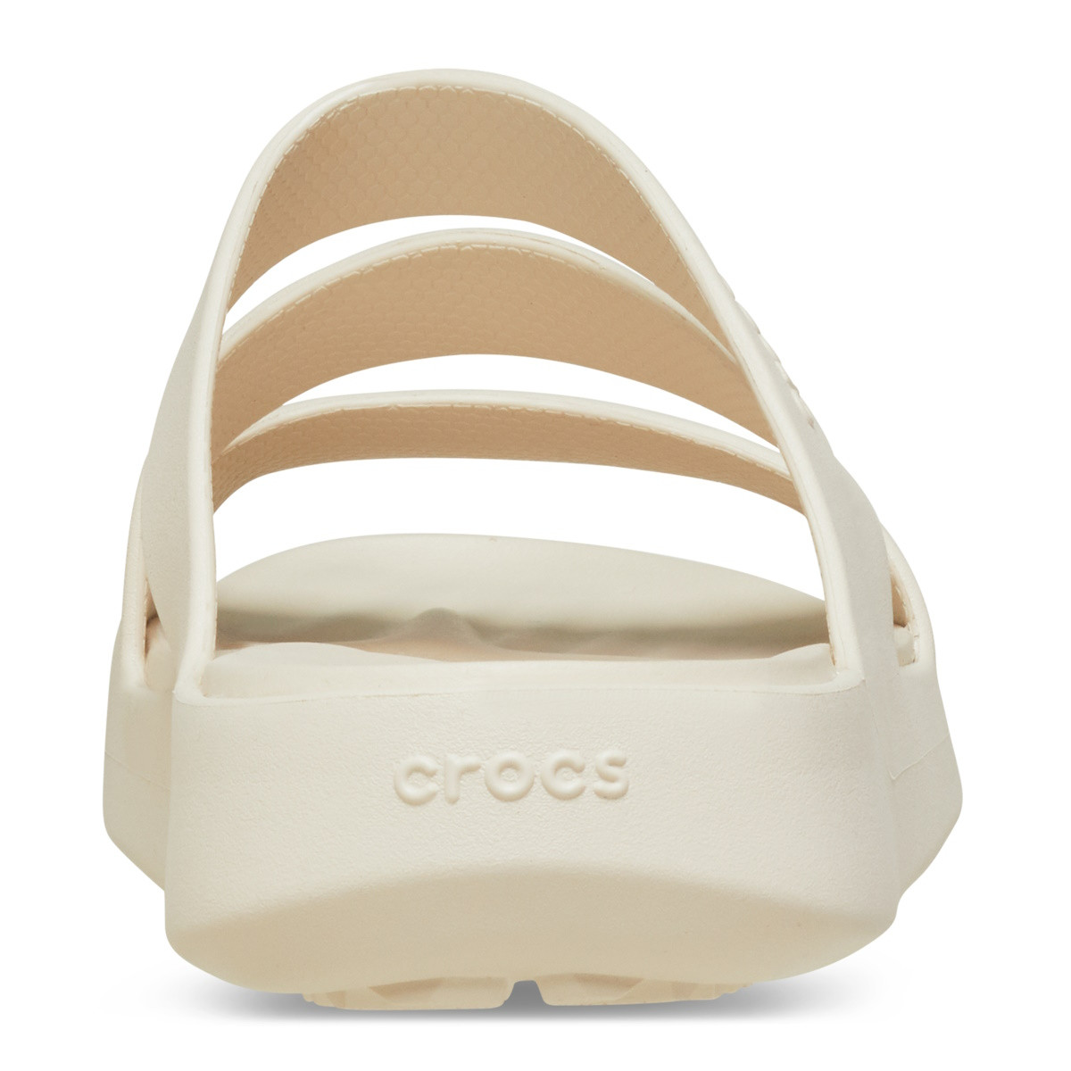 Papuci Crocs Getaway Strappy Bej - Stucco - 5 | YEO
