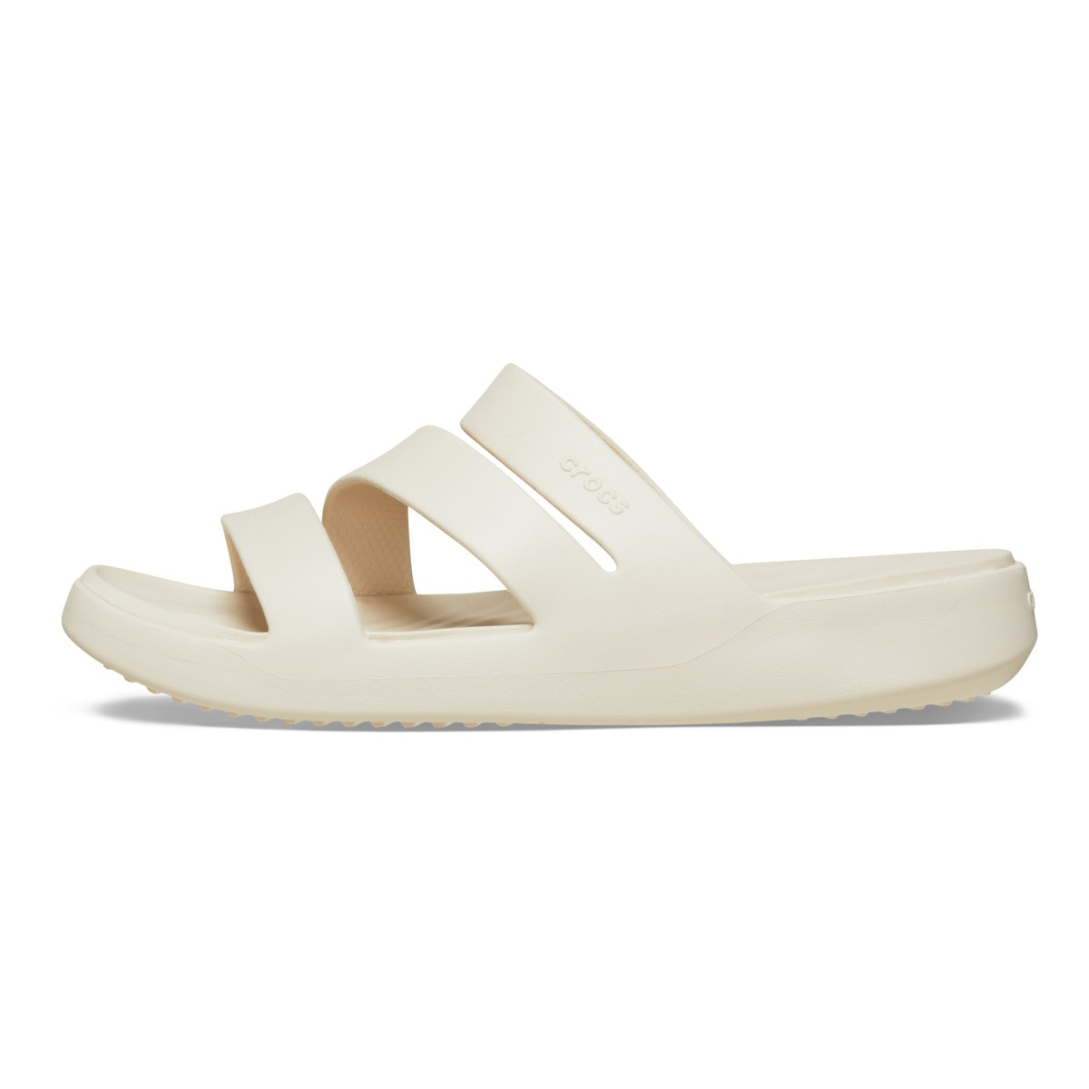 Papuci Crocs Getaway Strappy Bej - Stucco - 2 | YEO