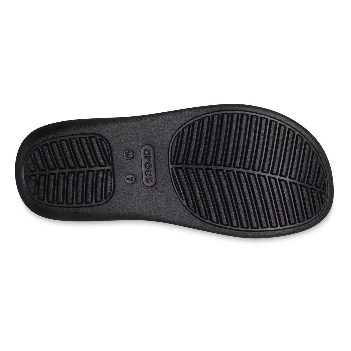Slapi Crocs Getaway Platform Flip Negru - Black - 1 | YEO