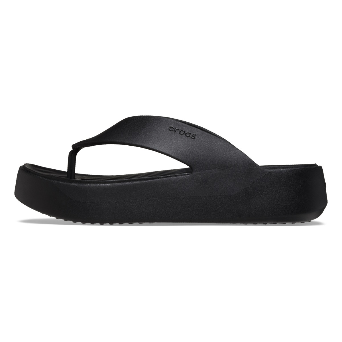 Slapi Crocs Getaway Platform Flip Negru - Black - 3 | YEO