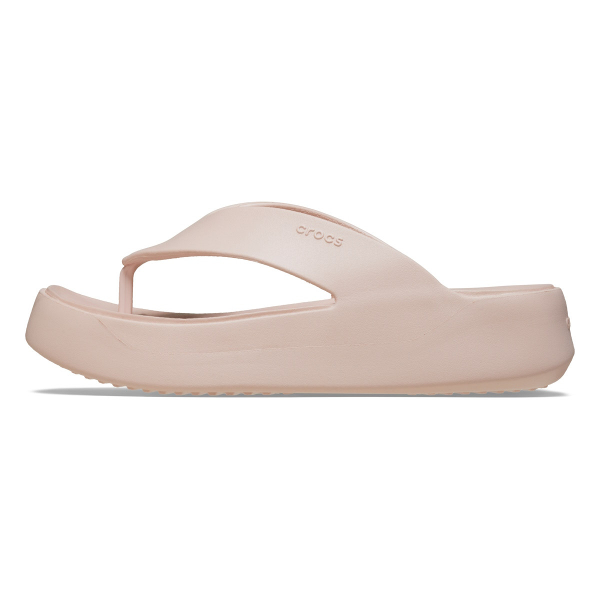 Slapi Crocs Getaway Platform Flip Roz - Quartz - 2 | YEO