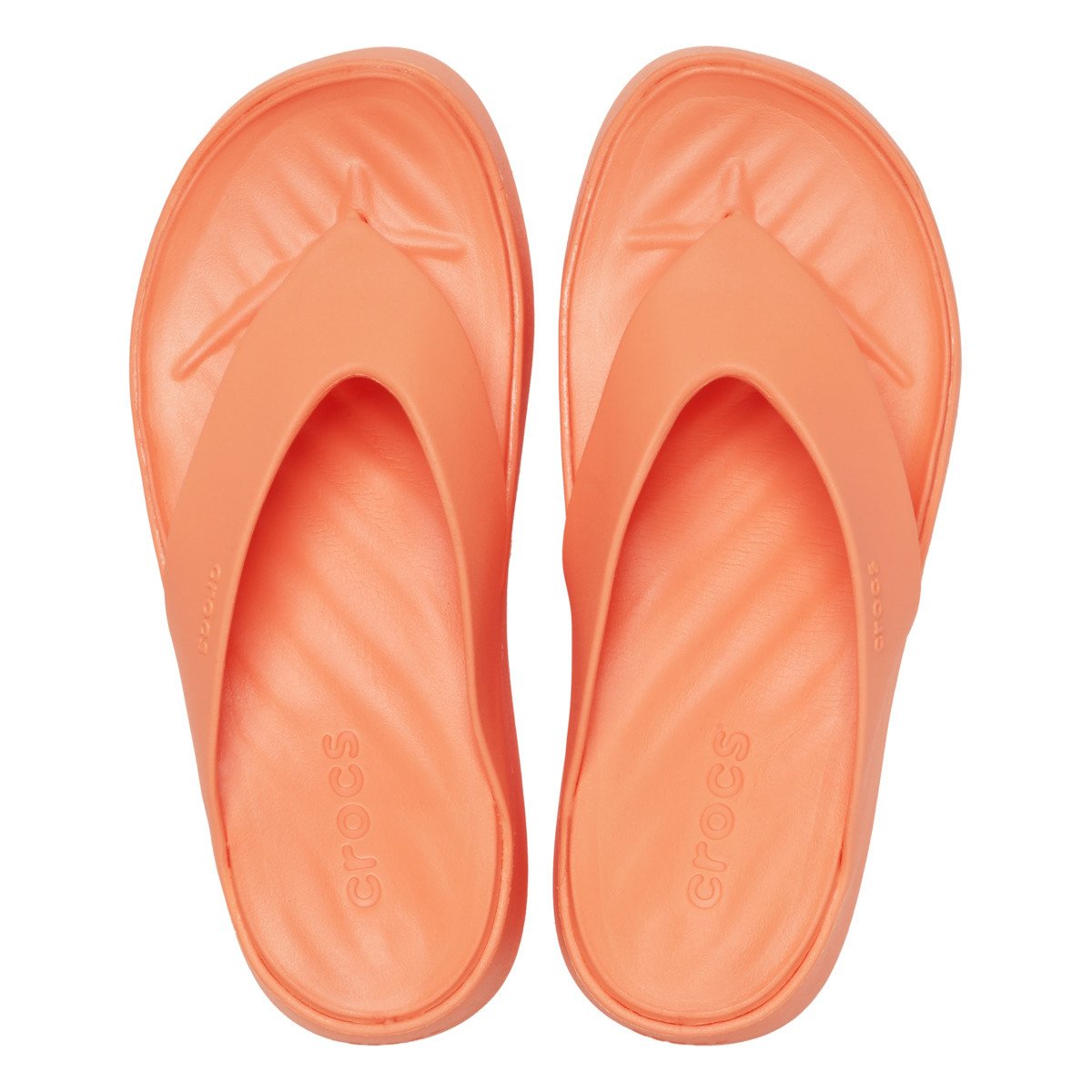 Slapi Crocs Getaway Platform Flip Portocaliu - Sunkissed - 4 | YEO
