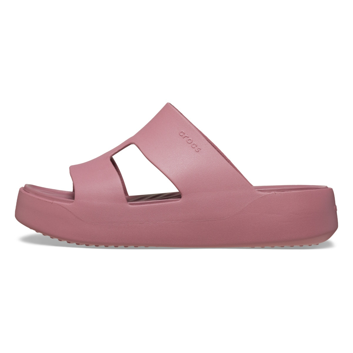 Papuci Crocs Getaway Platform H-Strap Roz - Cassis - 2 | YEO