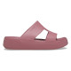 Papuci Crocs Getaway Platform H-Strap Culoare Roz - Cassis