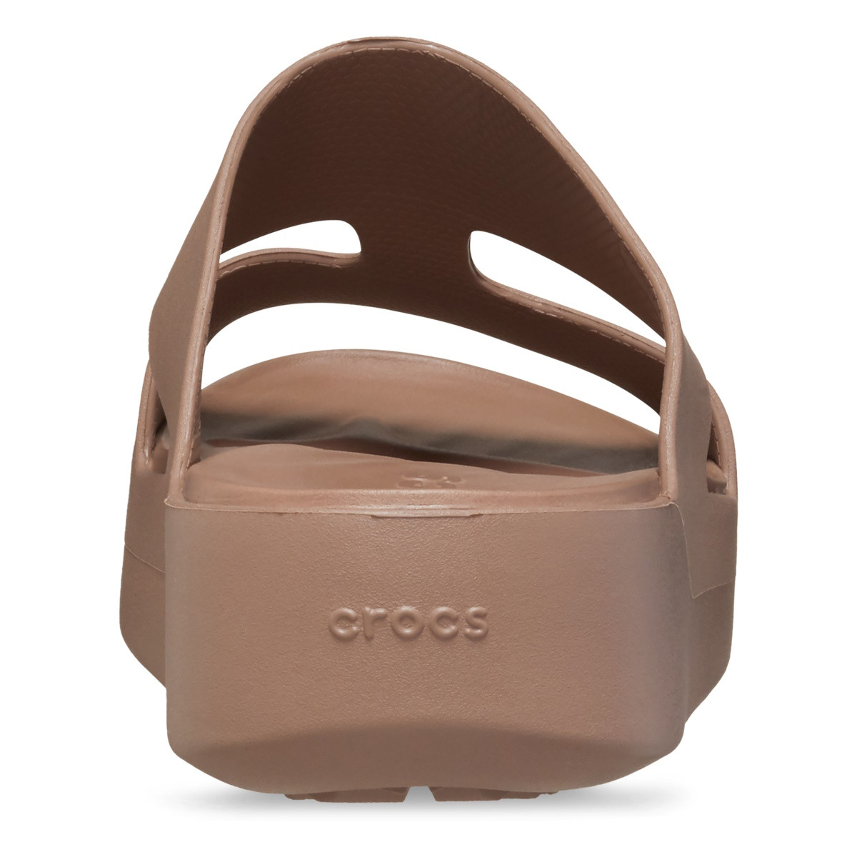 Papuci Crocs Getaway Platform H-Strap Maro - Latte - 5 | YEO