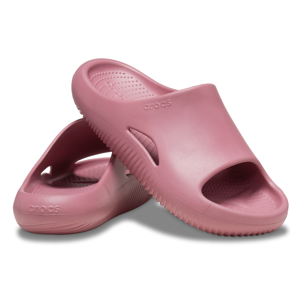 Papuci Crocs Mellow Slide Roz - Cassis - 3 | YEO