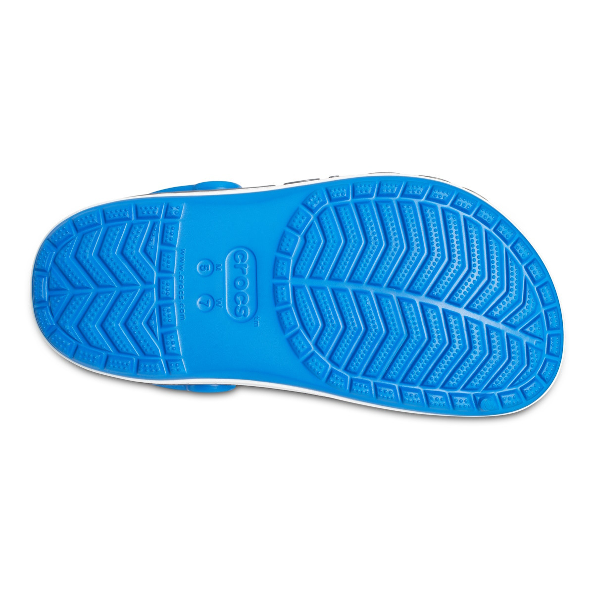 Saboti Crocs Bayaband Clog Albastru - Bright Cobalt/Slate Grey - 6 | YEO