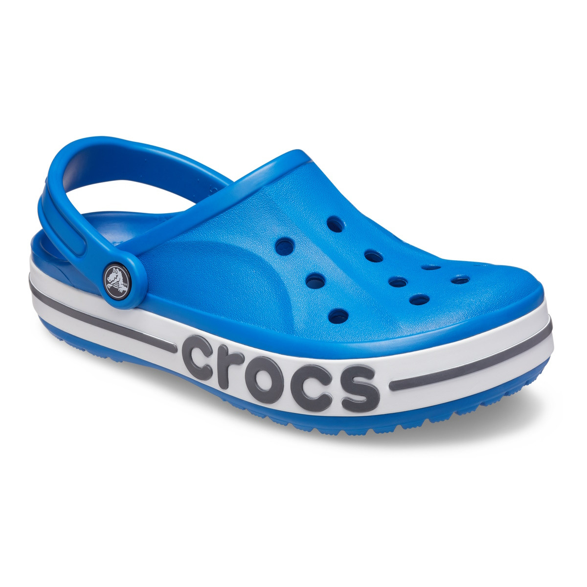 Saboti Crocs Bayaband Clog Albastru - Bright Cobalt/Slate Grey - 1 | YEO