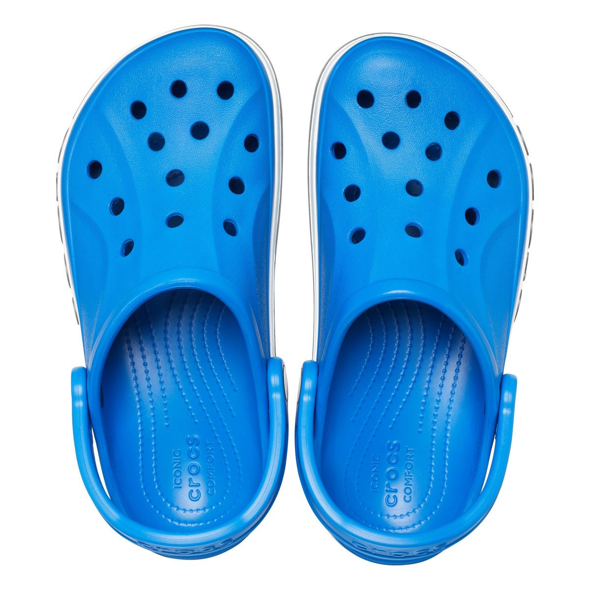 Saboti Crocs Bayaband Clog Albastru - Bright Cobalt/Slate Grey - 4 | YEO