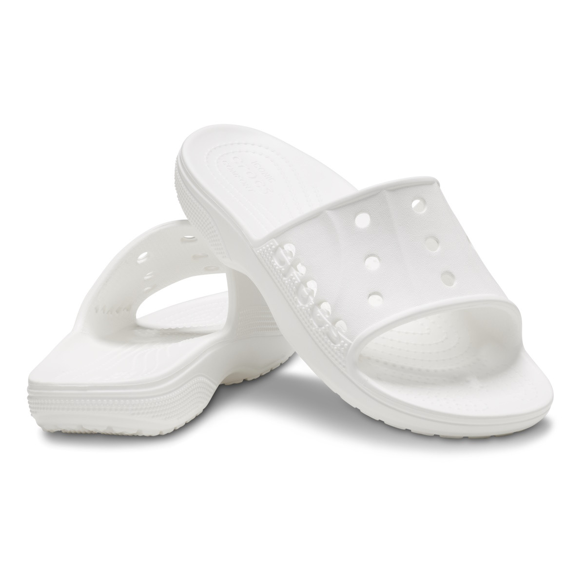Papuci Crocs Baya II Slide Alb - White - 3 | YEO