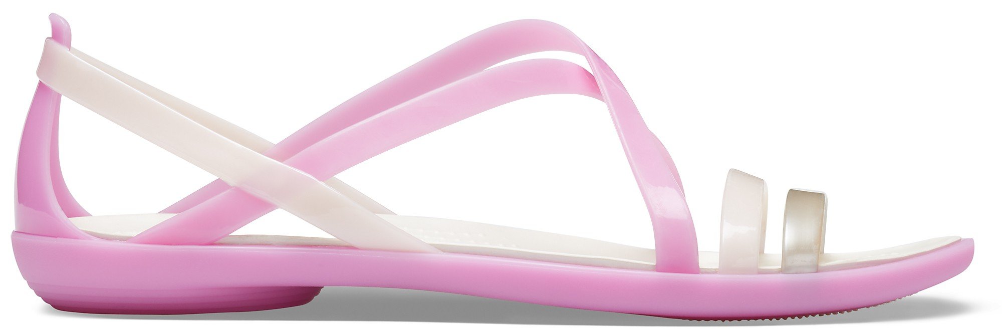 Sandale Crocs Isabella Strappy Sandal Mov – Violet/Oyster Crocs imagine 2022
