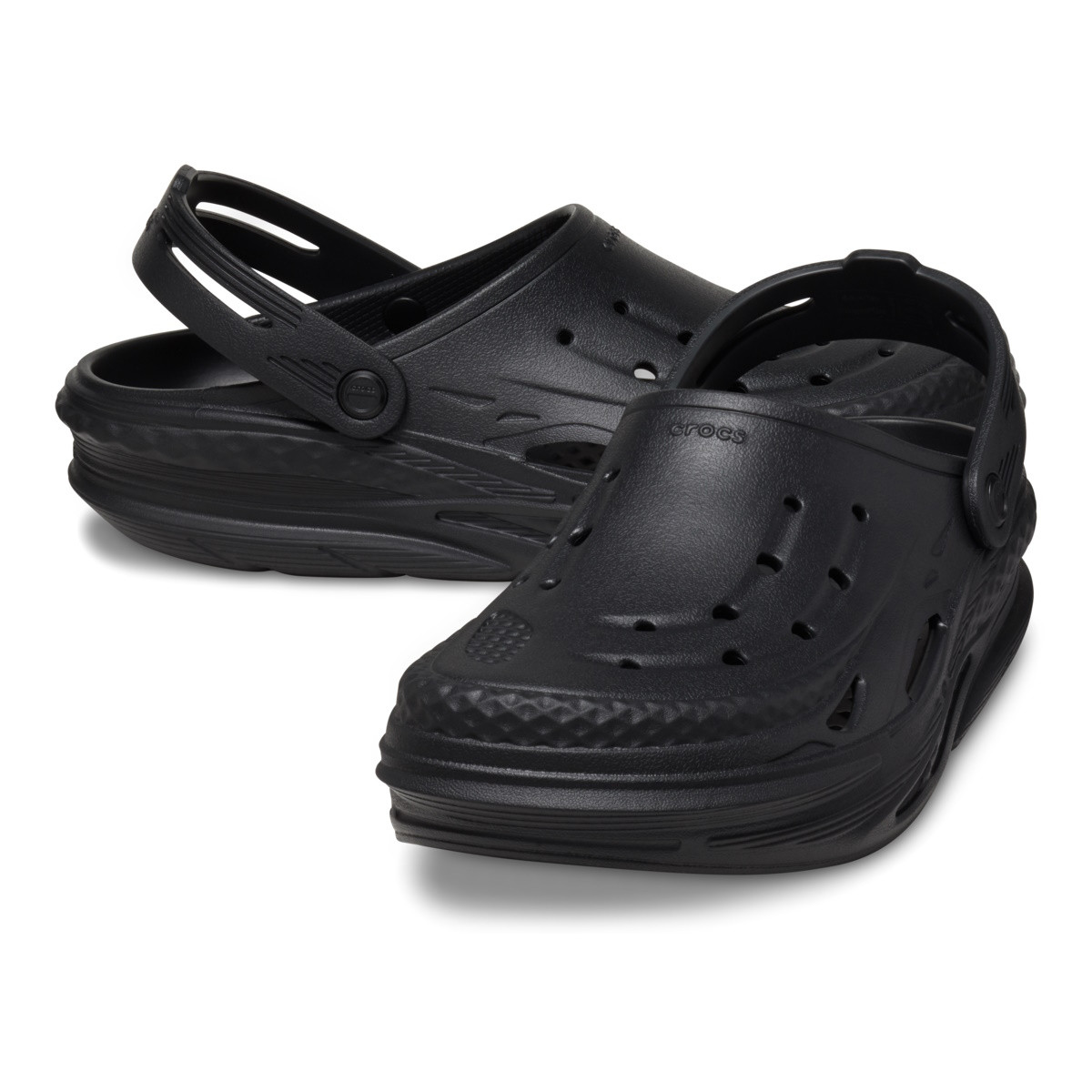 Saboti Crocs Off Grid Clog Negru - Black - 3 | YEO