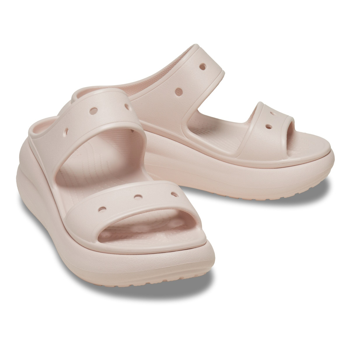 Sandale Crocs Classic Crush Sandal Roz - Quartz - 3 | YEO