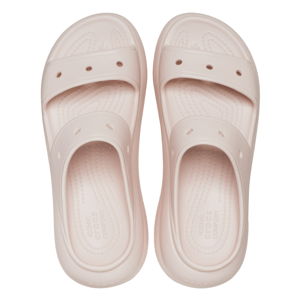 Sandale Crocs Classic Crush Sandal Roz - Quartz - 4 | YEO