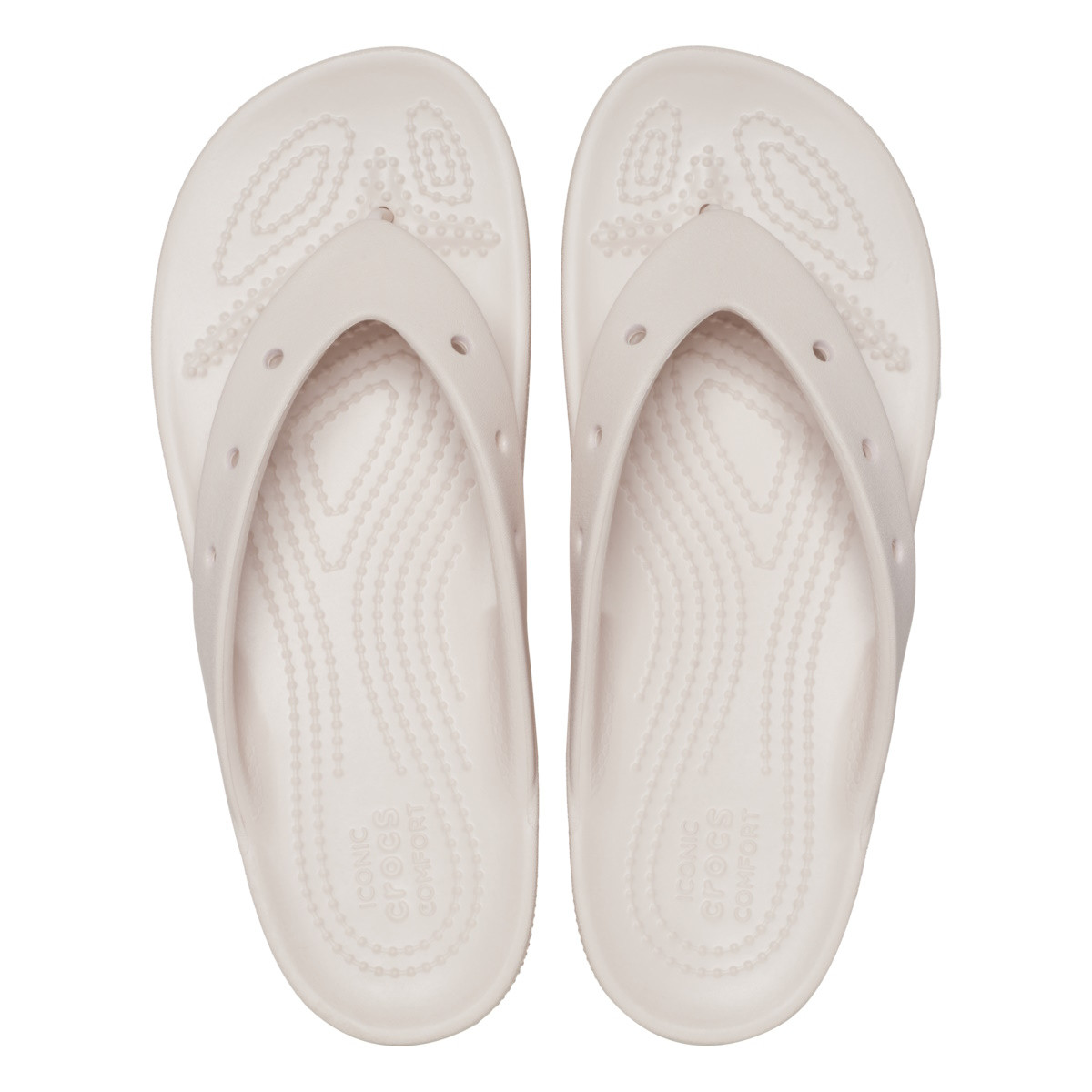 Slapi Crocs Classic Platform Flip Roz - Quartz - 4 | YEO