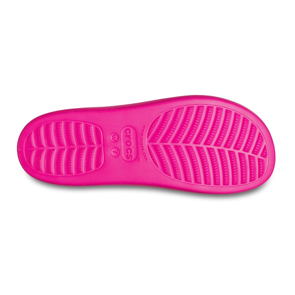 Papuci Crocs Classic Platform Slide Roz - Pink Crush - 1 | YEO