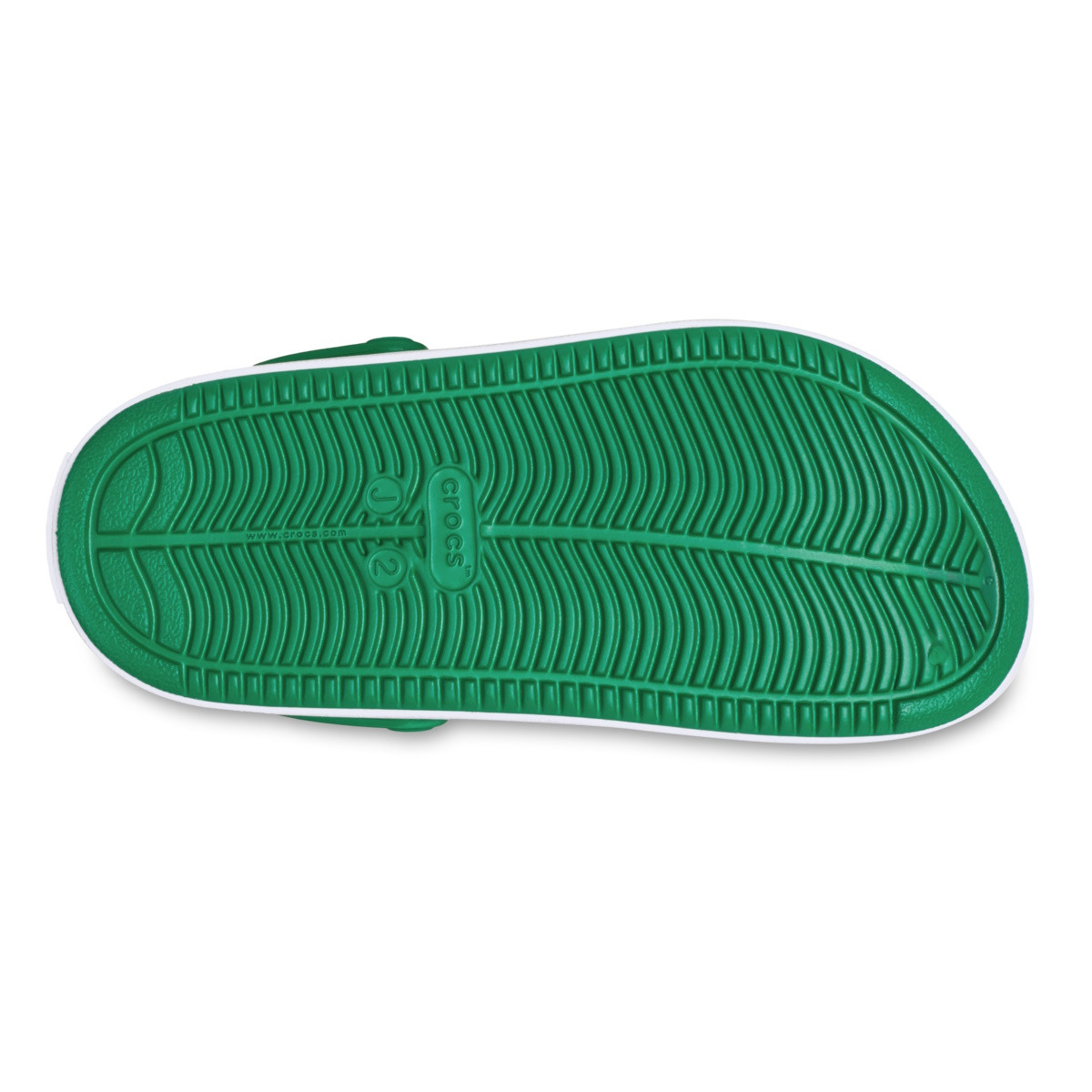 Saboți Crocs Crocband Off Court Clog Kids Verde - Green Ivy