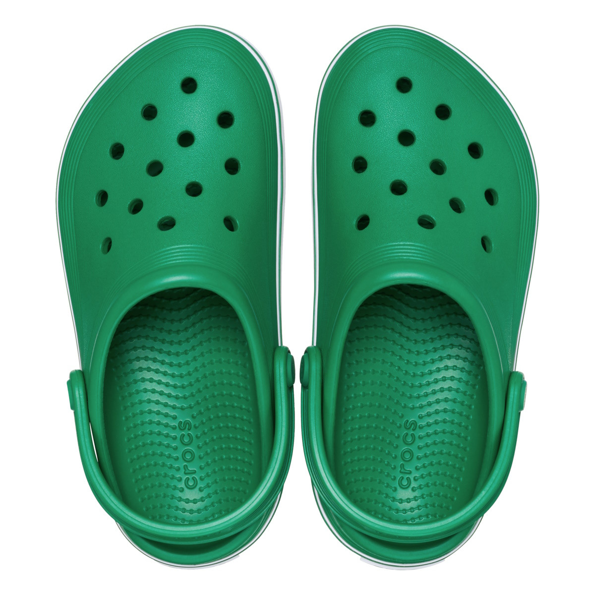Saboți Crocs Crocband Off Court Clog Kids Verde - Green Ivy - 4 | YEO