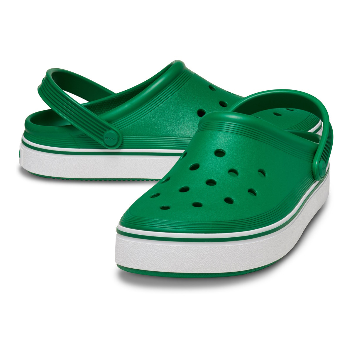 Saboți Crocs Crocband Off Court Clog Verde - Green Ivy - 3 | YEO