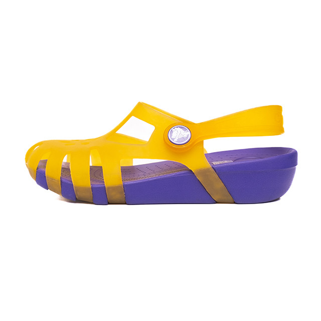 Sandale Crocs Crocs Chameleons Shirley Girls Mov - Oyster/Ultraviolet - 2 | YEO