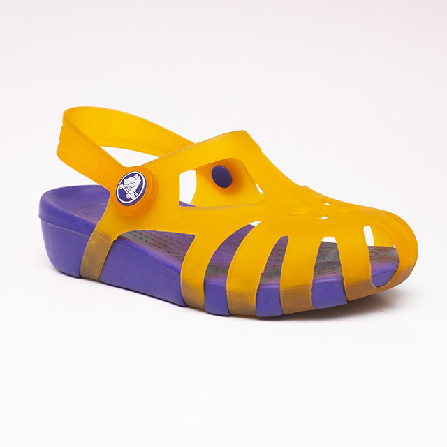 Sandale Crocs Crocs Chameleons Shirley Girls Mov - Oyster/Ultraviolet - 1 | YEO