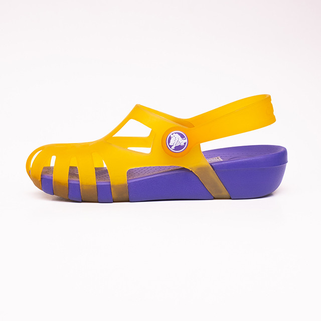 Sandale Crocs Crocs Chameleons Shirley Girls Mov - Oyster/Ultraviolet - 3 | YEO