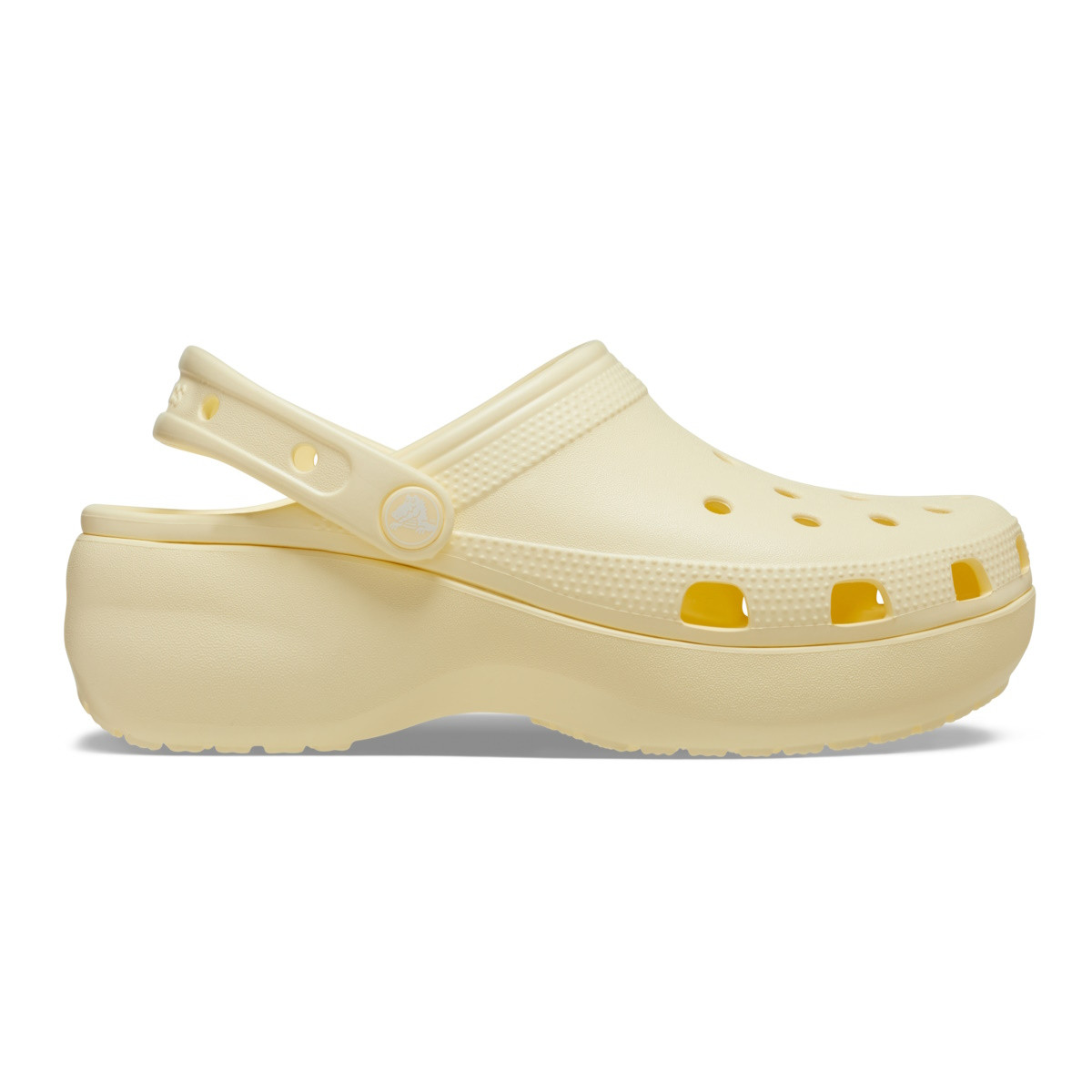 Saboți Crocs Women\'s Classic Platform Clog Galben - Buttercream
