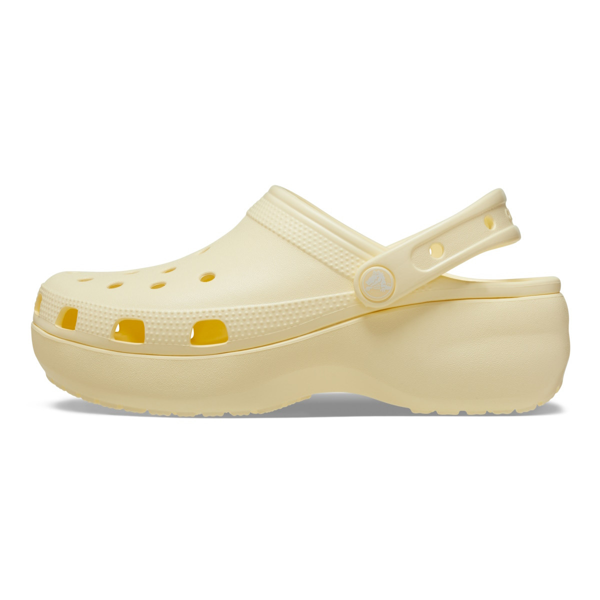 Saboți Crocs Women\'s Classic Platform Clog Galben - Buttercream - 1 | YEO