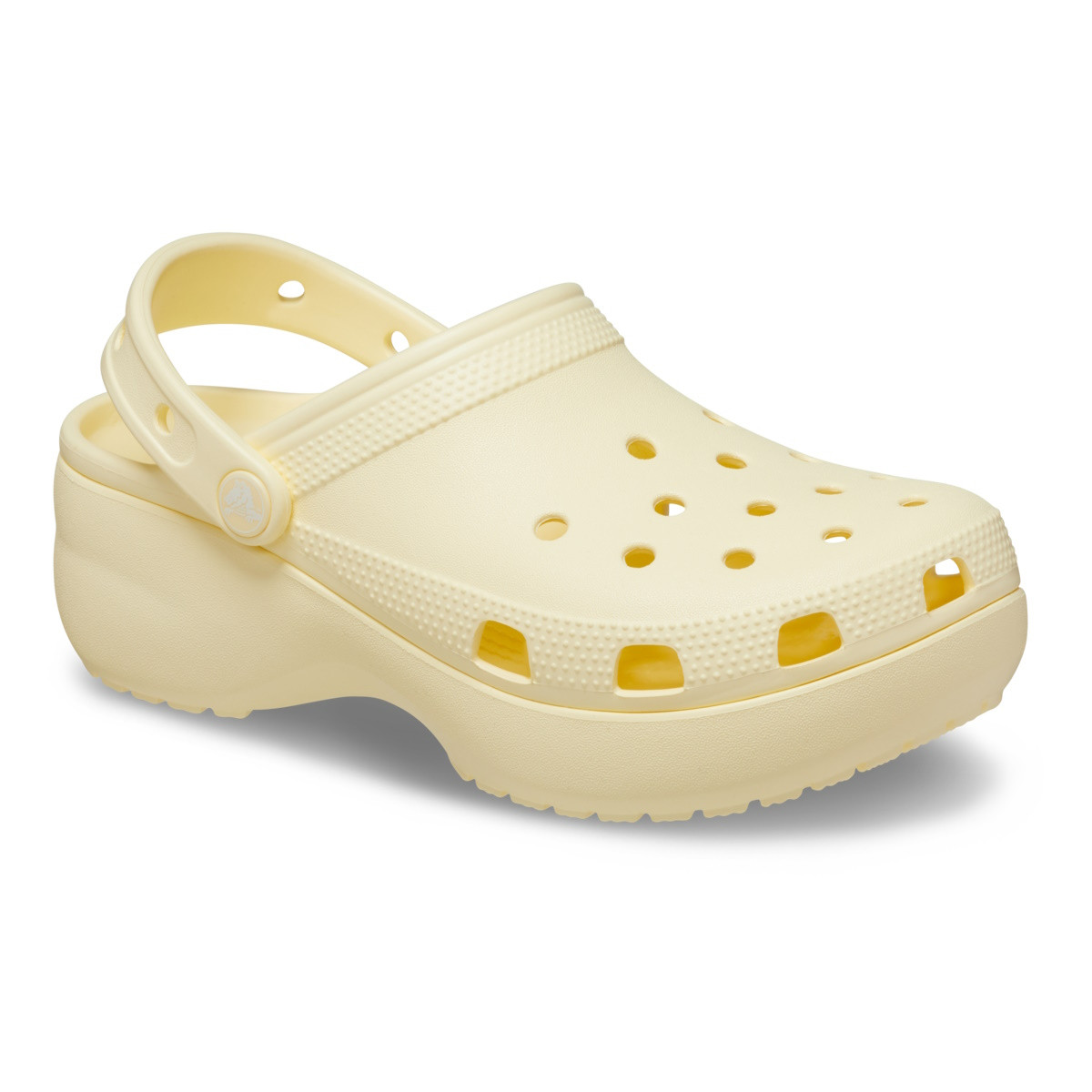 Saboți Crocs Women\'s Classic Platform Clog Galben - Buttercream - 2 | YEO