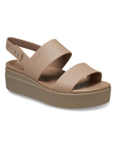 Sandale Crocs Brooklyn Low... Maro - Latte/Mushroom 2