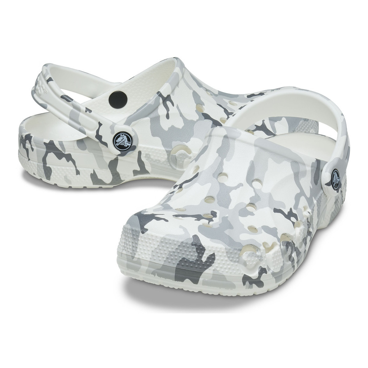 Saboti Crocs Baya Seasonal Printed Clog Alb - White/Camo - 3 | YEO