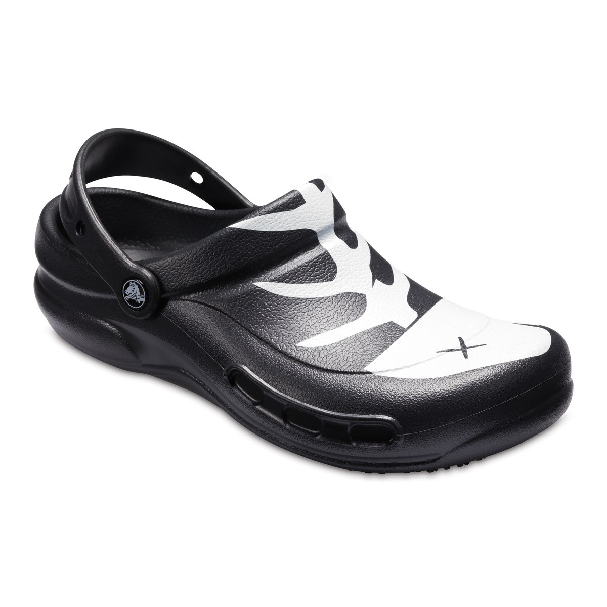 Saboti Crocs Bistro Graphic Clog Negru - Black/White - 1 | YEO