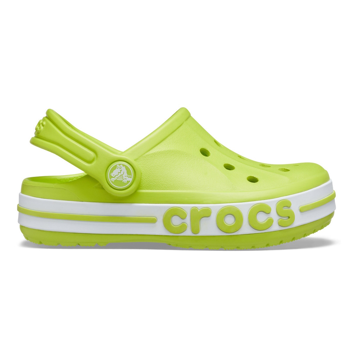Saboti Crocs Kids\' Bayaband Clog Verde - Lime Punch