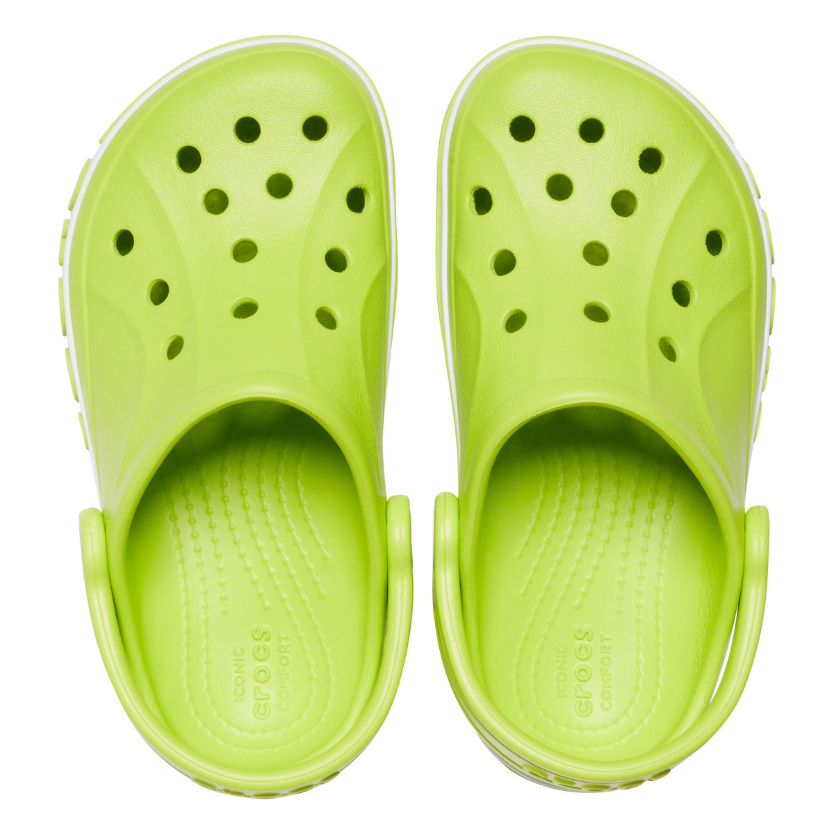 Saboti Crocs Kids\' Bayaband Clog Verde - Lime Punch - 3 | YEO