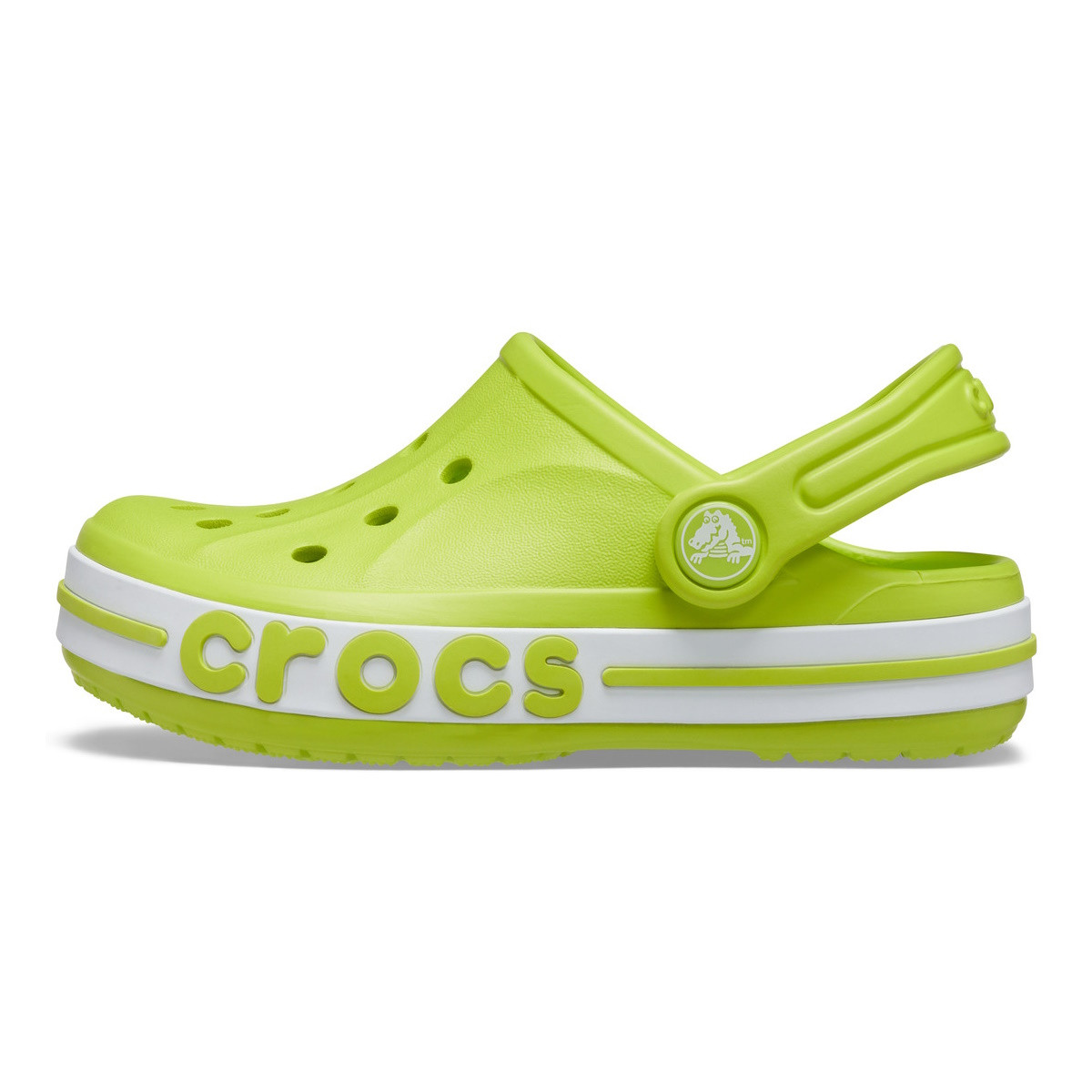 Saboti Crocs Kids\' Bayaband Clog Verde - Lime Punch - 1 | YEO